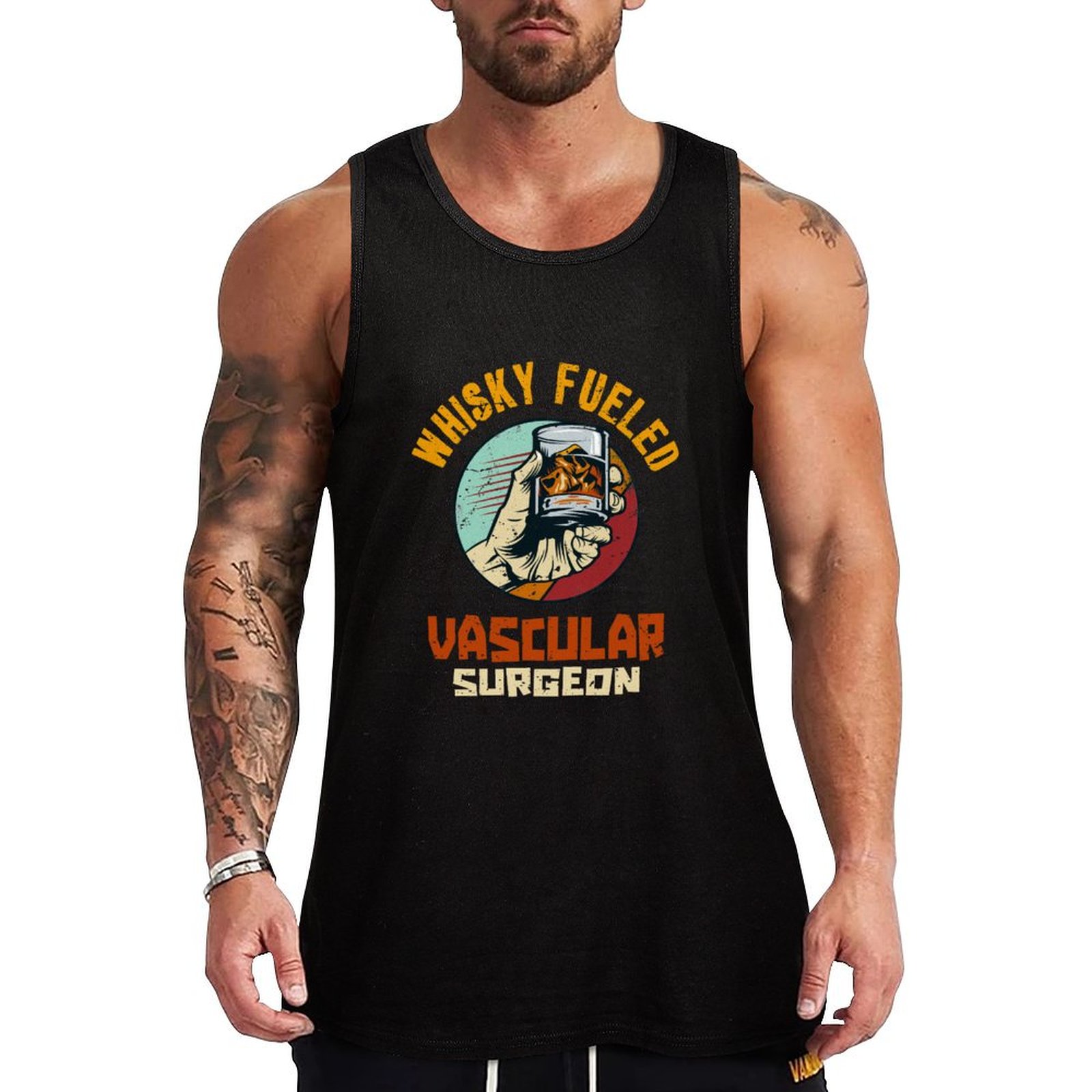 Fuel Fitness & Nutrition Oakbank - Whisky Fueled Vascular Surgeon Tank Top