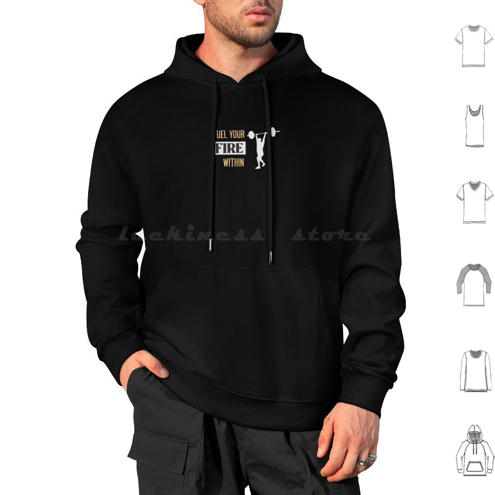 Fuel Your Fire Within Hoodie C - Fuel Fitness & Nutrition Oakbank avaliação e preço