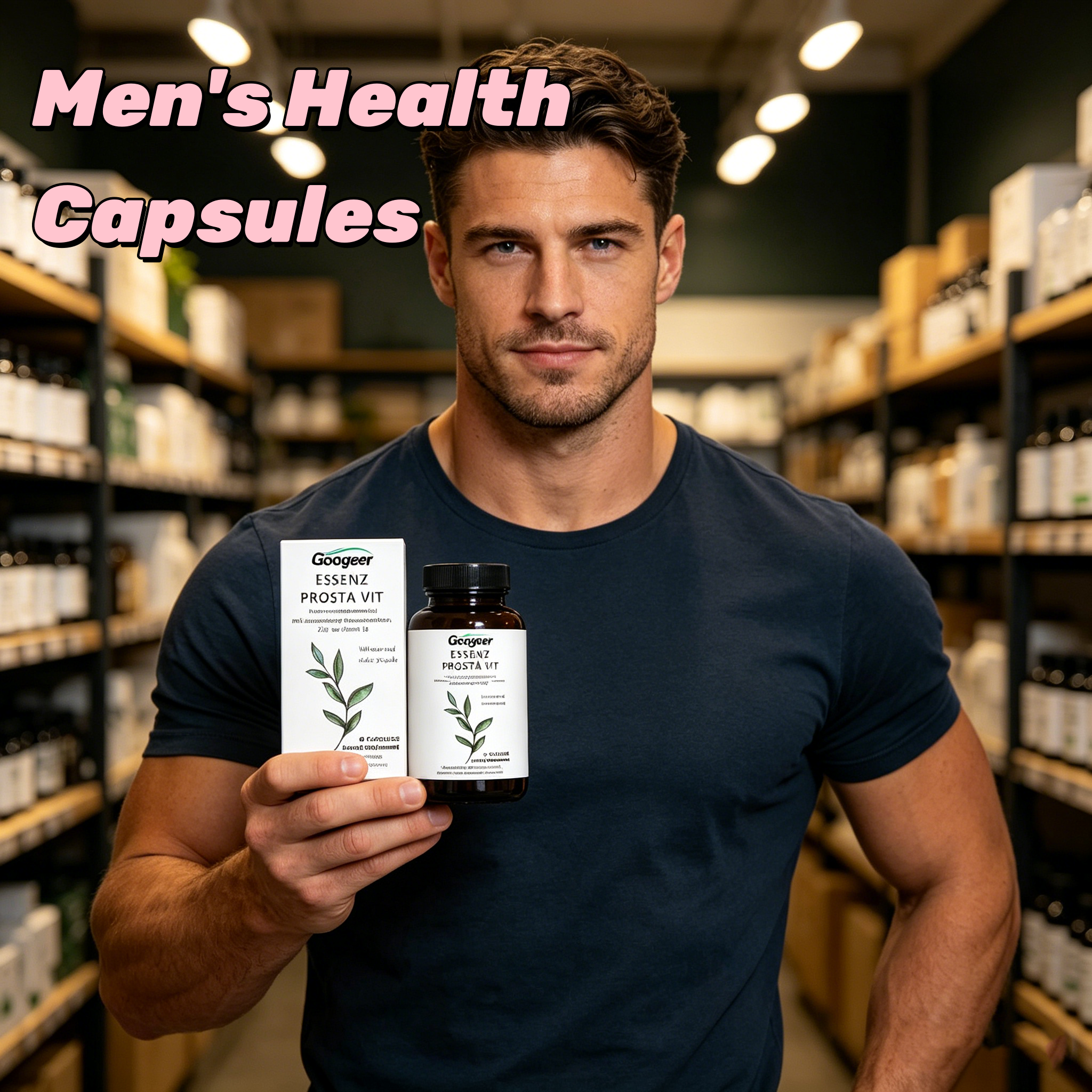 GOOGEER Men's Health Capsules  - Nutrition Fitness Supplements avaliação e preço