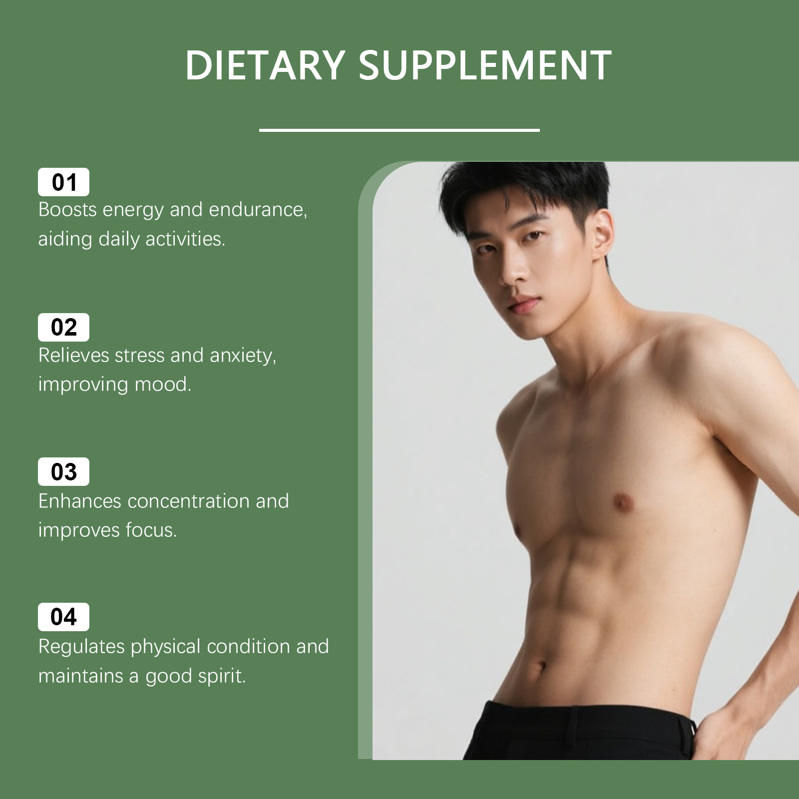 DOCTEAT Men's Health Capsules  - Nutrition Fitness Supplements avaliação e preço