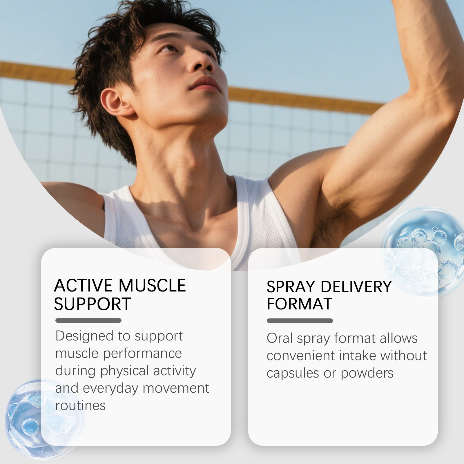 Muscle Growth Spray Enhance Ph - Nutrition Fitness Supplements avaliação e preço