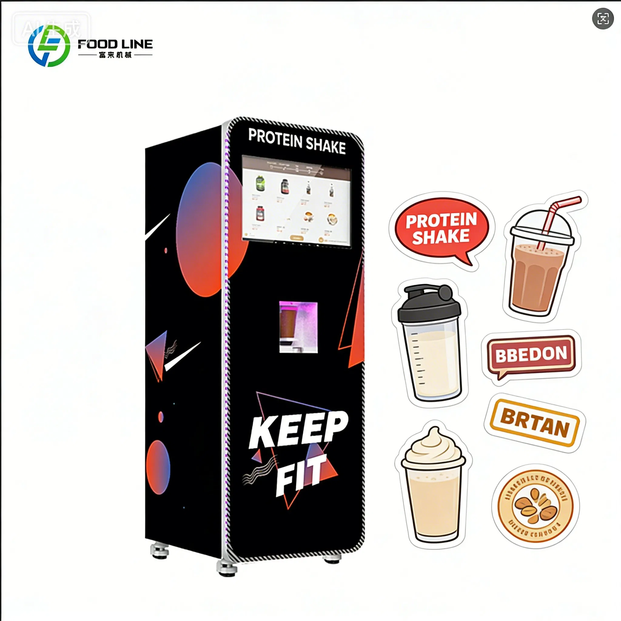 Nutritional Vending Machine Fu - Nutrition Fitness Equipment avaliação e preço