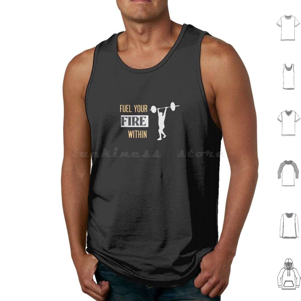 Fuel Your Fire Within Tank Top - Fuel Fitness & Nutrition Oakbank avaliação e preço